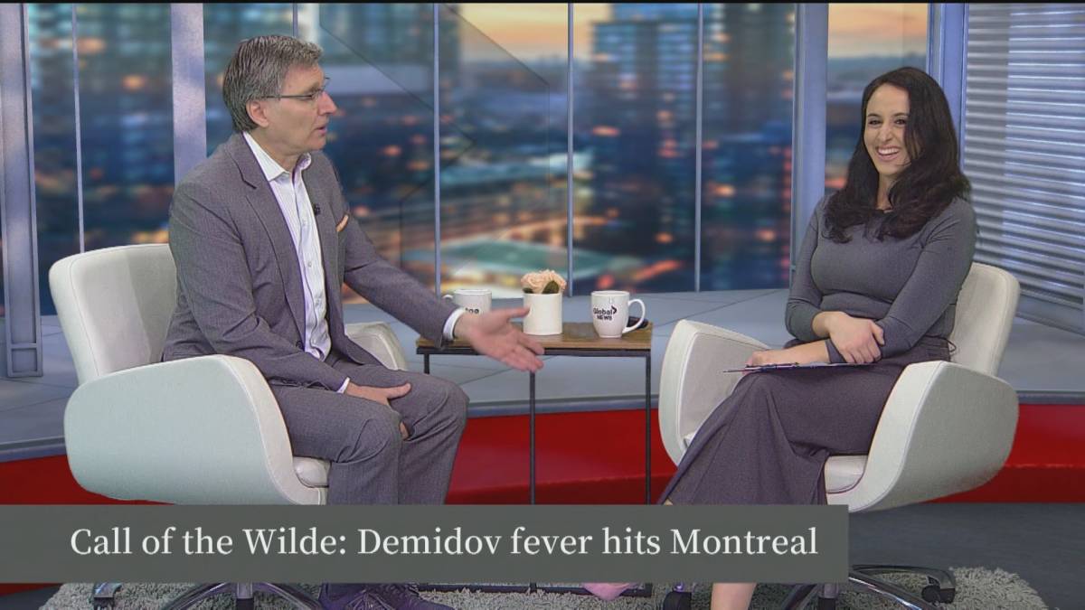 Click to play video: 'Call of the Wilde: Demidov fever hits Montreal'