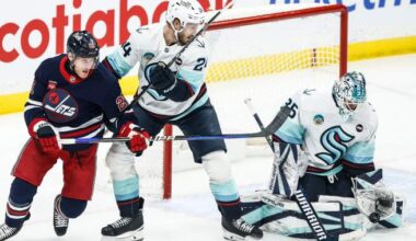 DeMelo scores winner in 600th career game as Winnipeg Jets edge Seattle 2-1 - Winnipeg