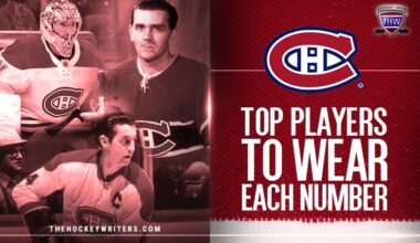 Top players to wear each number for Montreal Canadiens