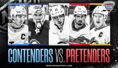 Contenders vs. Pretenders Clayton Keller, Connor Hellebuyck, Quinton Byfield, Dylan Larkin, and Brady Tkachuk