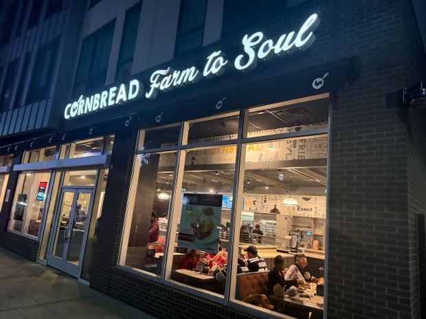 Cornbread is one of several great places to eat near Prudential Center in Newark, N.J. (Corey Masisak, The Denver Post)