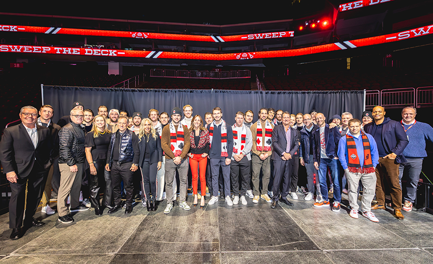 The Devils Youth Foundation's Devils Sweep the Deck Gala took place Jan. 30, 2025, at the Prudential Center in Newark.
