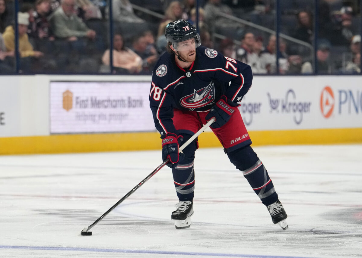 Damon Severson Columbus Blue Jackets