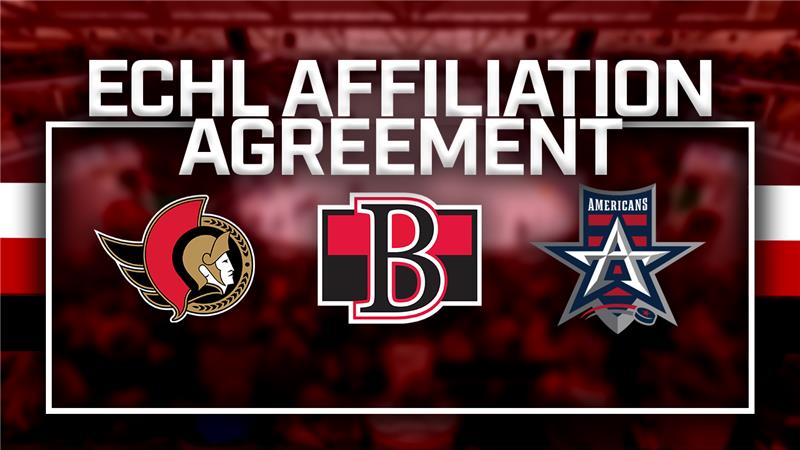 Senators announce ECHL affiliation agreement with Allen Americans for 2025-26 season – Belleville Sens