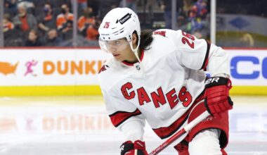 Ethan Bear Carolina Hurricanes