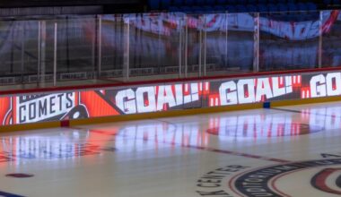 AHL's San Diego Gulls, WHL's Portland Winterhawks installing 360 LED rink boards from Vepe-Icepro