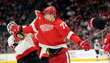 Red Wings pleased with physical response to roughhouse tactics