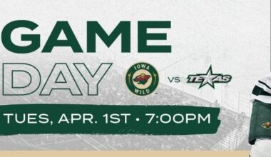 GAME PREVIEW: IOWA WILD AT TEXAS STARS