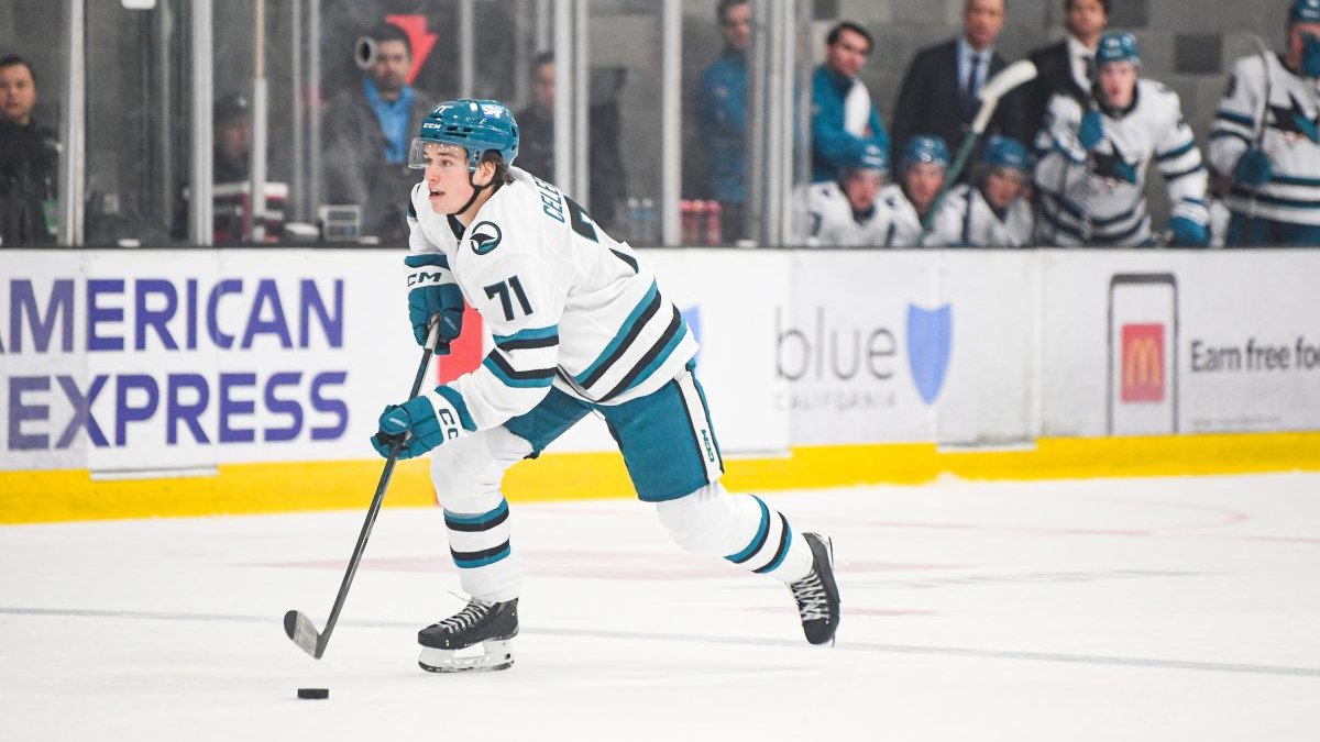 Macklin Celebrini makes practice debut for the San Jose Sharks – NBC Bay Area