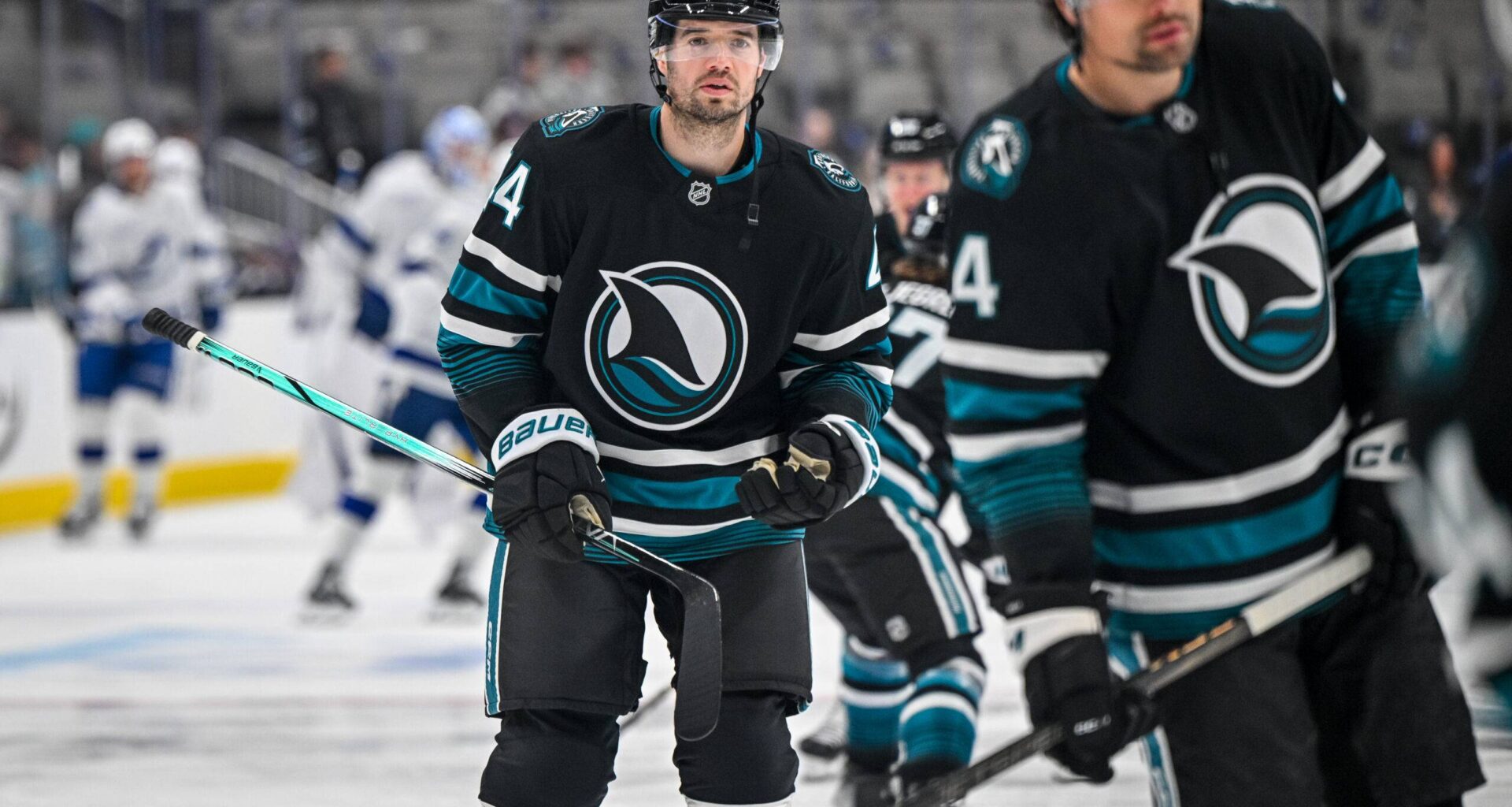 San Jose Sharks defenseman Marc-Edouard Vlasic