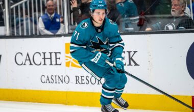 San Jose Sharks forward Macklin Celebrini