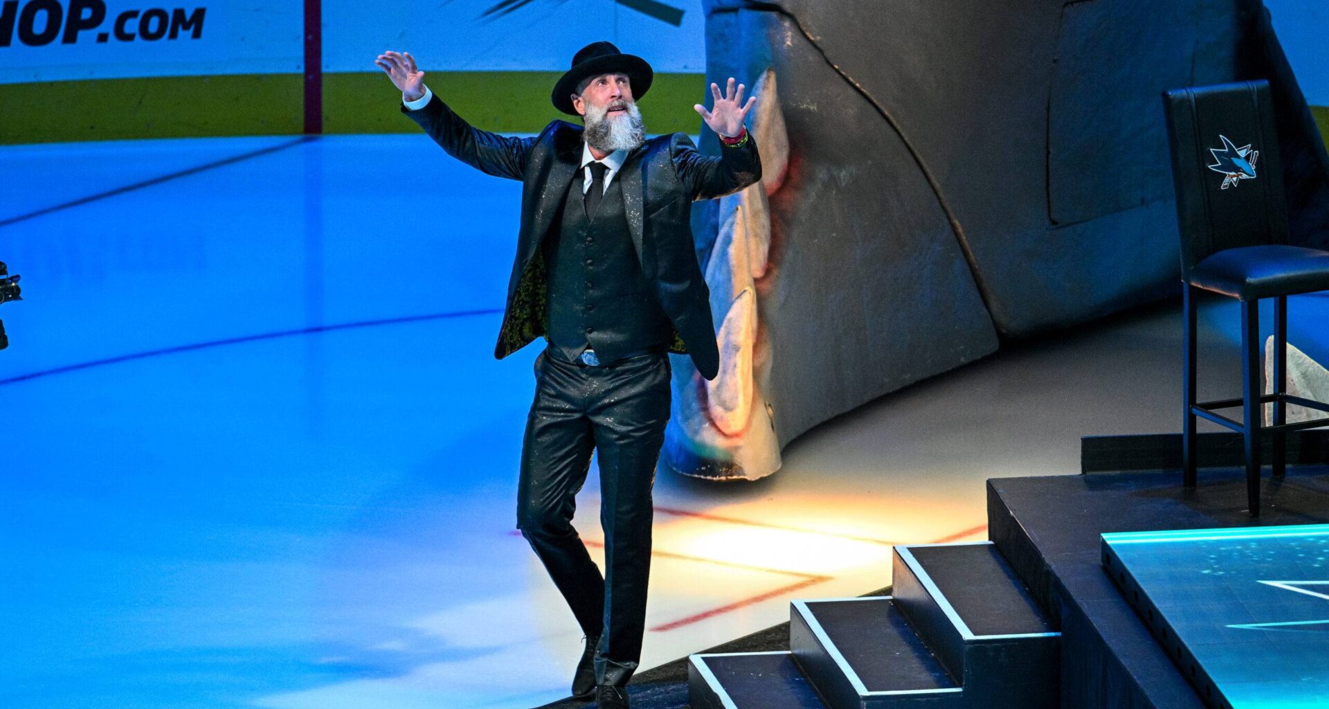 San Jose Sharks Hall of Famer Joe Thornton.