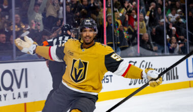 VGK Overcome Early 1-0 Deficit, Slow Start (Again) To Dominate Seattle, 6-2, Before 17,862 Saturday; Vegas vs Ducks Monday