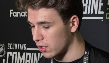 Projected San Jose Sharks draft pick Michael Misa