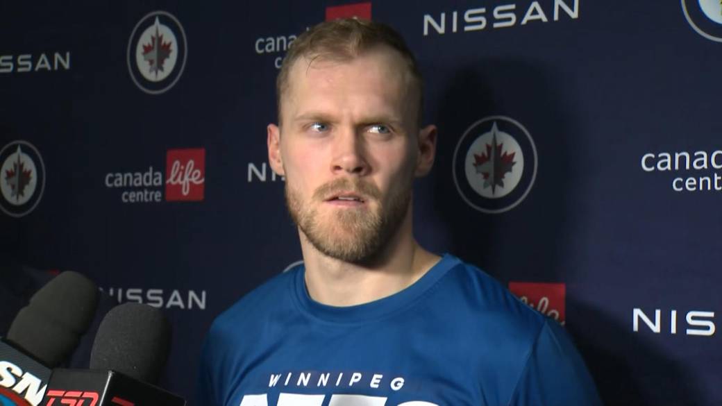 Click to play video: 'RAW: Winnipeg Jets Nikolaj Ehlers Interview – Jan. 16'