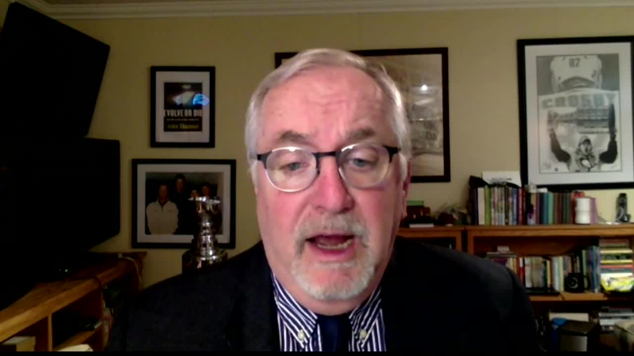 Click to play video: 'John Shannon on the Jets: 2-0 series lead over the Blues'