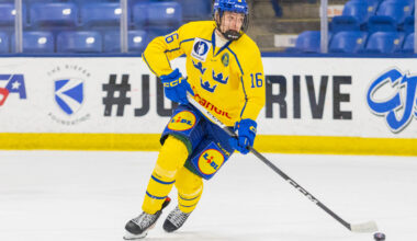 Sweden Beats Canada 8-4 in World Junior Summer Showcase - The Hockey Writers - World Junior Hockey Championship