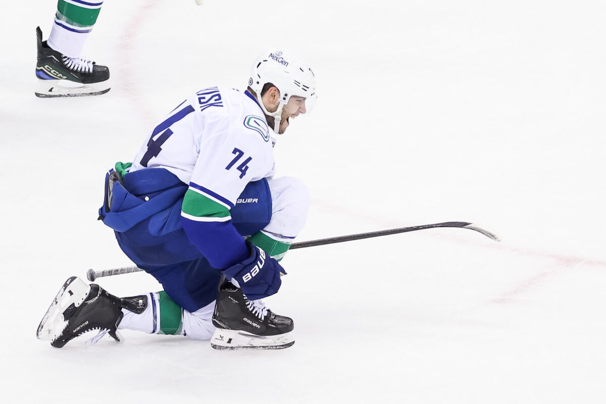 Jake DeBrusk Vancouver Canucks