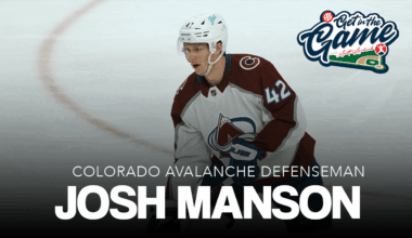 GET IN THE GAME - Avalanche defenseman Josh Manson