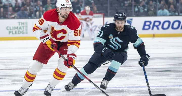 Journeyman Kirkland ‘living the dream’ with Calgary Flames this season