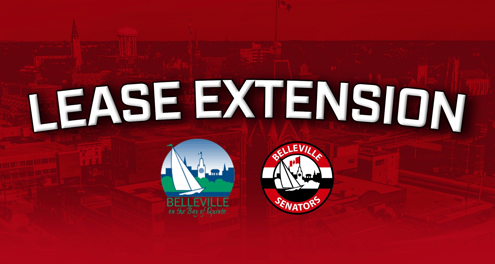 Senators and the City of Belleville announce extension of lease agreement – Belleville Sens
