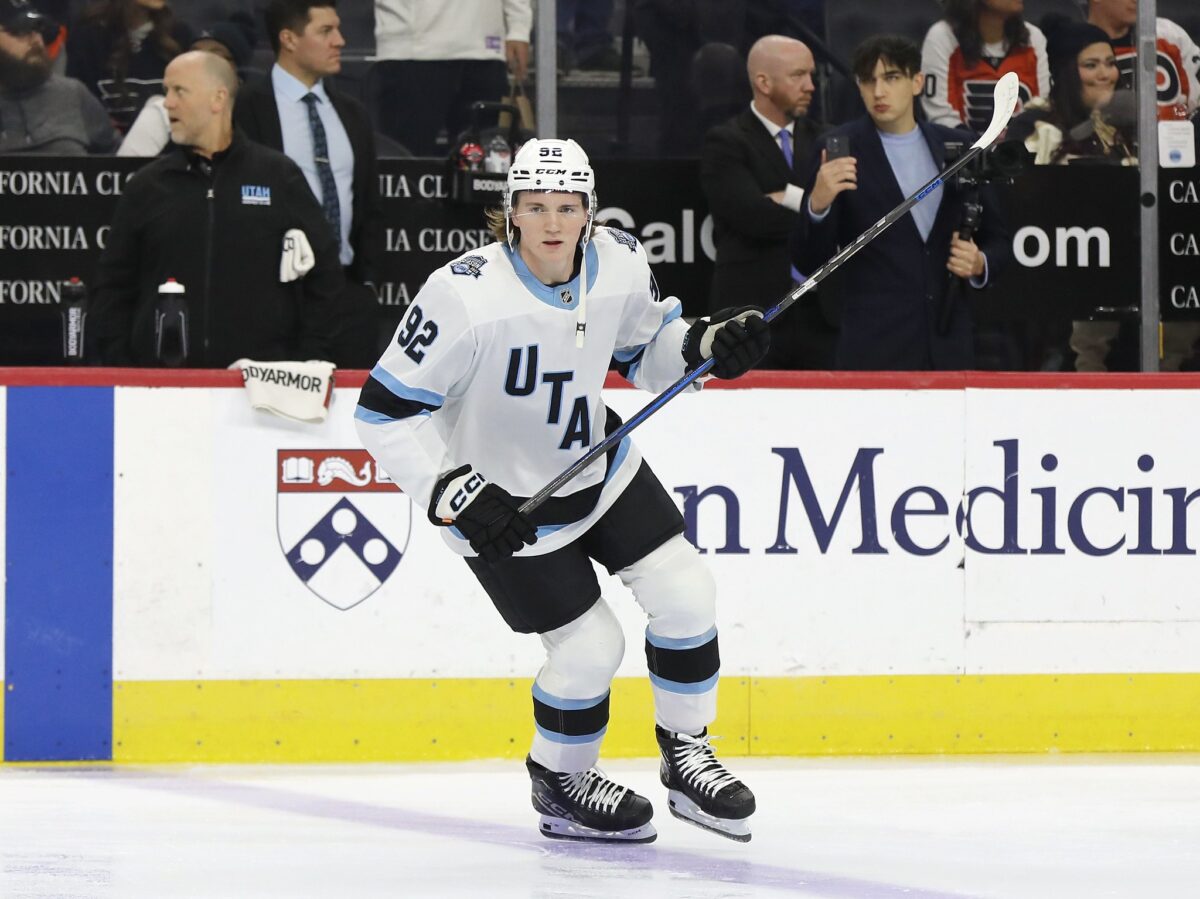 Logan Cooley Utah Hockey Club