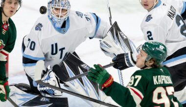 Utah shuts out Wild at home despite return of Kirill Kaprizov, Jared Spurgeon