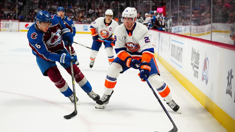 Minnesota natives Erik Johnson and Brock Nelson: New York Islanders at Colorado Avalanche
