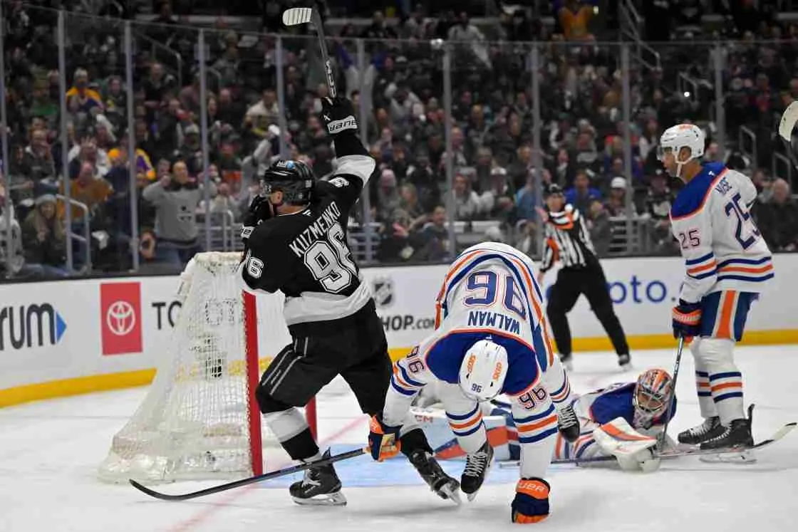NHL: Stanley Cup Playoffs-Edmonton Oilers at Los Angeles Kings