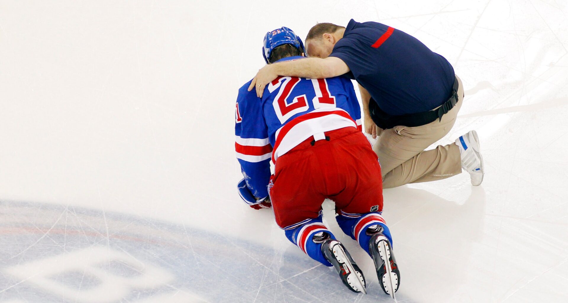 Why 2 former Rangers teammates still needle Derek Stepan about broken jaw incident