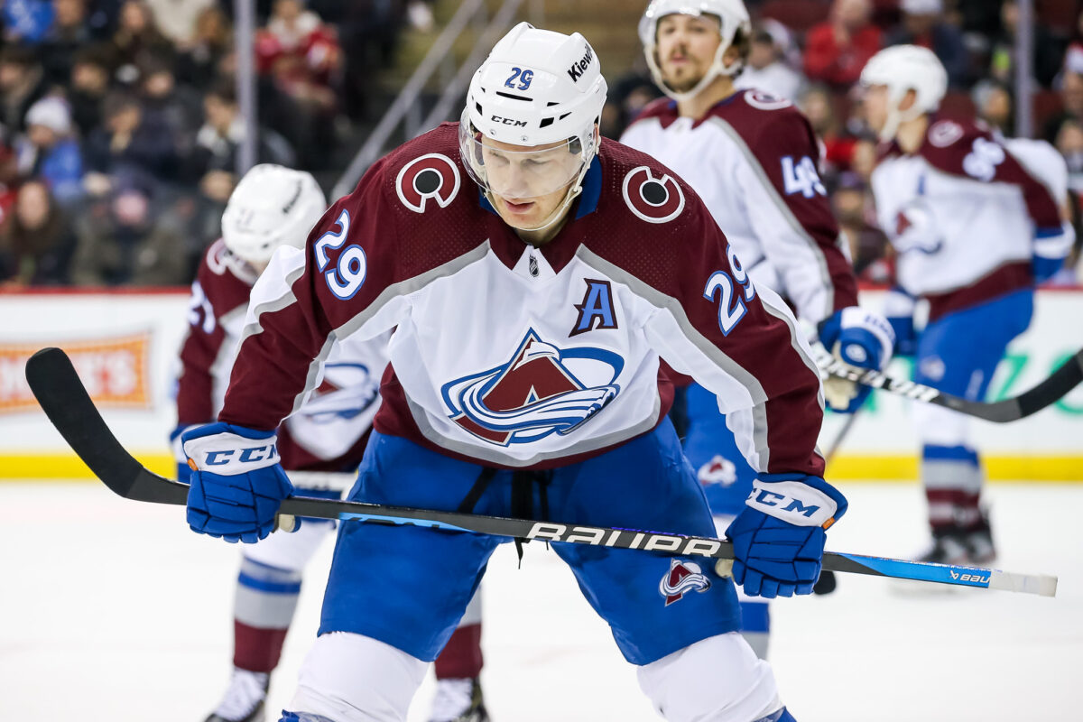 Nathan MacKinnon Colorado Avalanche