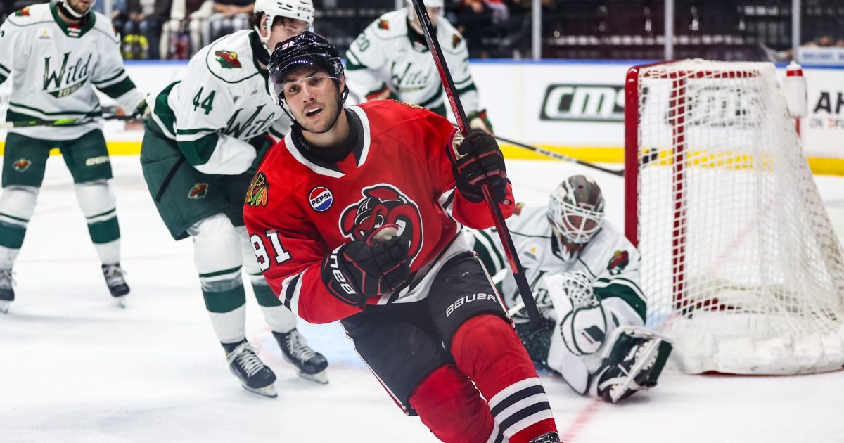 Rockford IceHogs | Blackhawks Recall Frank Nazar