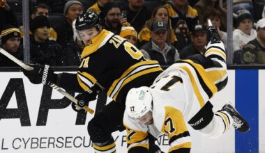 How Bruins' Nikita Zadorov Addressed Spat With Penguins Star