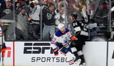 Kings score last-minute winner in 6-5 opening win over Oilers - Edmonton