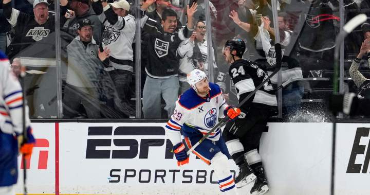 Kings score last-minute winner in 6-5 opening win over Oilers - Edmonton