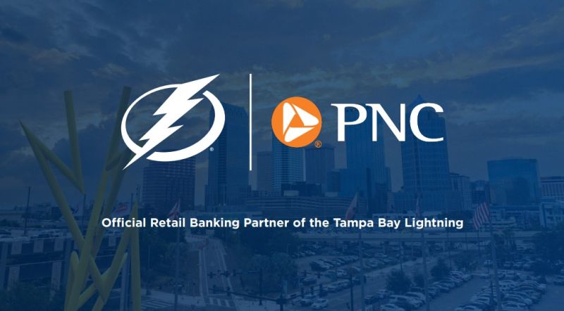 PNC Bank named official retail bank of the Tampa Bay Lightning