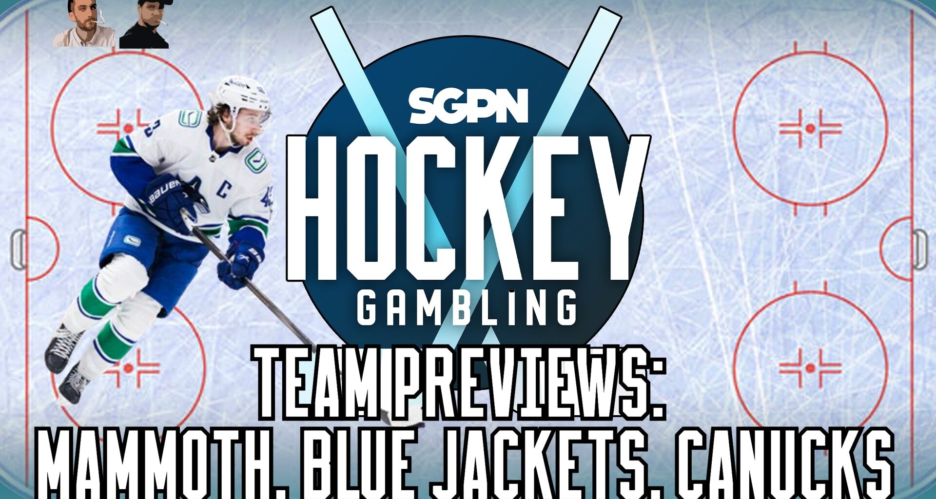 NHL Team Previews: Mammoth, Blue Jackets, Canucks