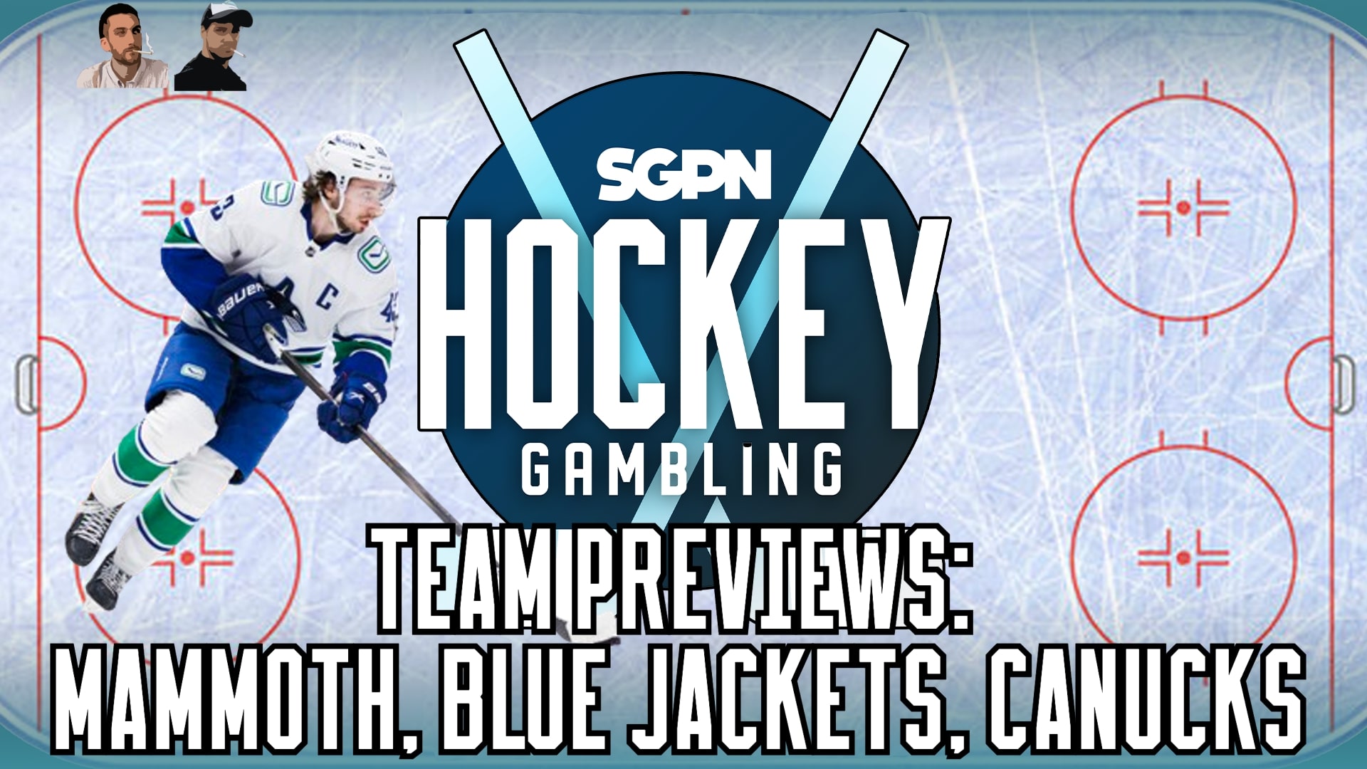 NHL Team Previews: Mammoth, Blue Jackets, Canucks | Hockey Gambling Podcast (Ep. 494)