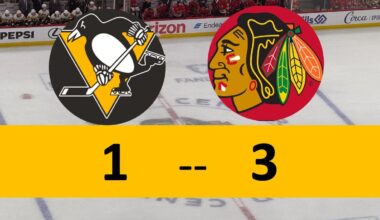 Sweet Lame Chicago; Penguins Officially Eliminated in Lifeless Loss
