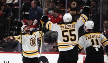 After losing the lead with just 1.8 seconds left in regulation, David Pastrnak provided the overtime divine intervention, scoring his second of the game with just 1.2 seconds left.
