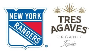 TRES AGAVES TEQUILA NAMED AN OFFICIAL SPONSOR OF THE NEW YORK RANGERS
