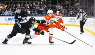 Third Line Woes Continue As Utah Hockey Club Lose To Ducks