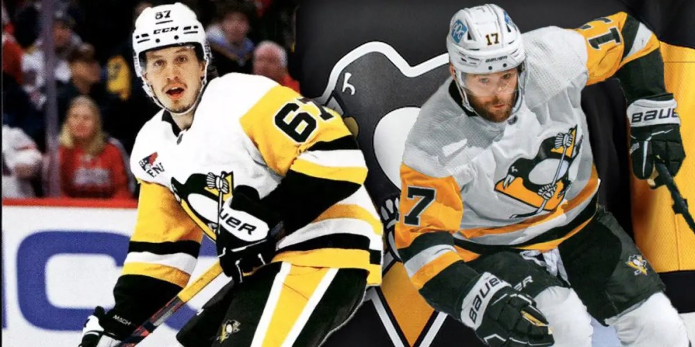 Rickard Rakell Bryan Rust Penguins