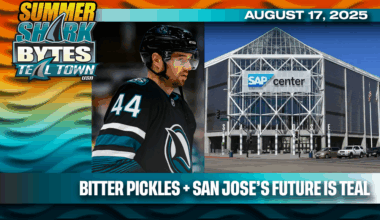 Sharks/SAP Center News, Vlasic Breaks Silence - Summer Shark Bytes 8/17/2025 - Teal Town Live