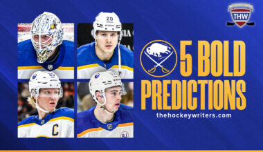5 Bold Predictions Buffalo Sabres Rasmus Dahlin, Jack Quinn, Ukko-Pekka Luukkonen and Jiri Kulich
