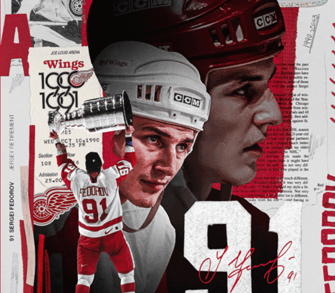 Sergei Fedorov, Red Wings