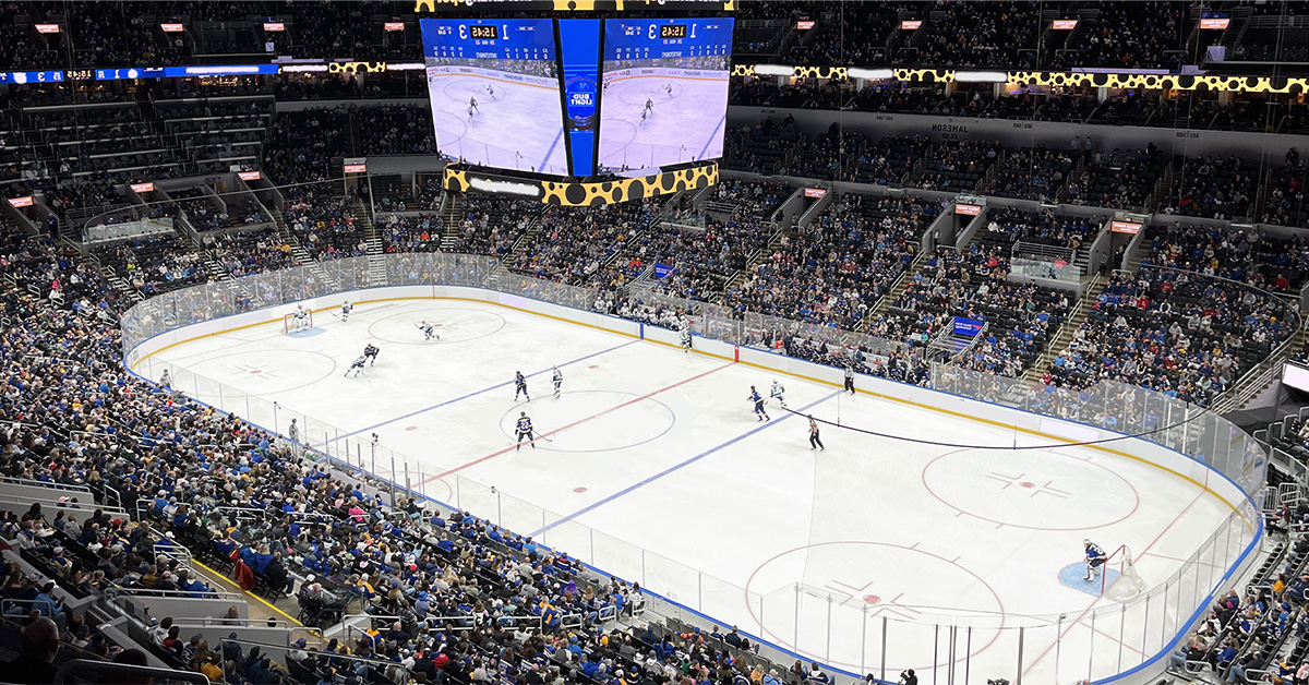 St Louis Blues via ScoreBig