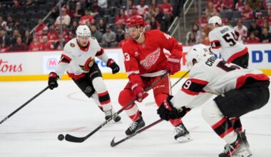 Red Wings’ Carter Mazur excited to make NHL debut in front of family, friends – Macomb Daily