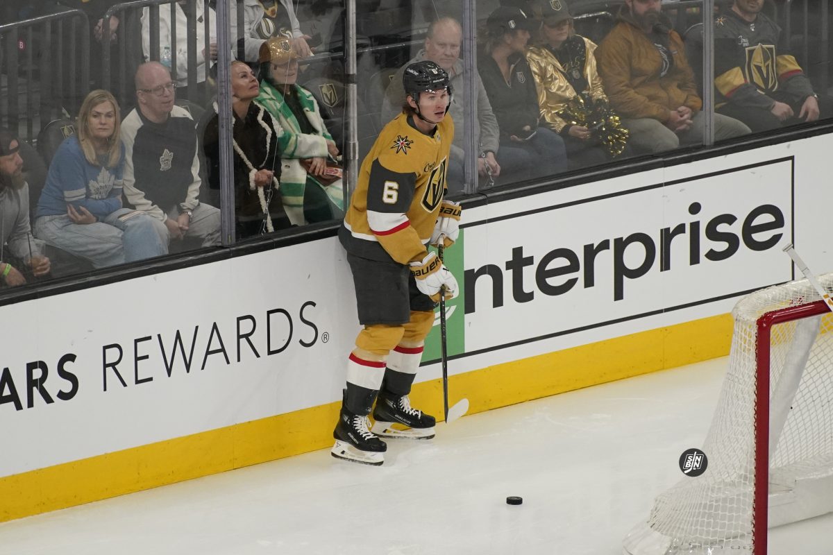 VGK Looking To Do With Korczak What They Successfully Did With Hague And Whitecloud