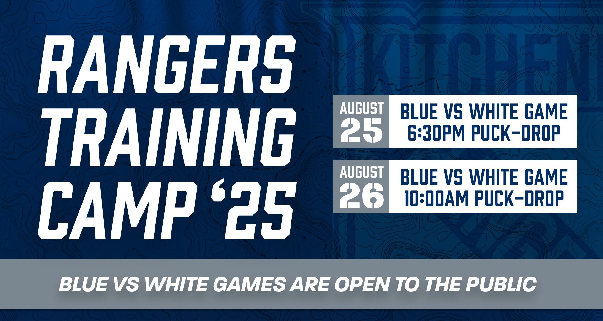 Kitchener Rangers 2025 Training Camp Schedule Announced
